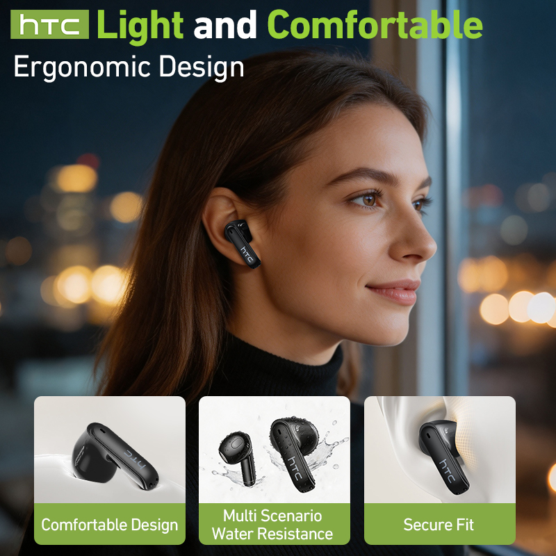 Auricolari TWS da gioco HTC NE - Wireless Earbuds Tws recensione e prezzo