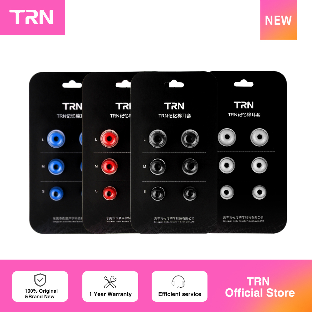 TRN 3 paia (6 pezzi) auricolar - Earphone Foam Tip recensione e prezzo