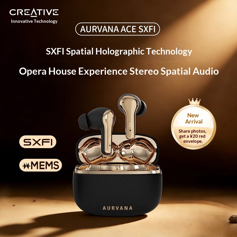 Nuovi creativi ACE SXFI TWS Au - Wireless Earbuds Tws recensione e prezzo